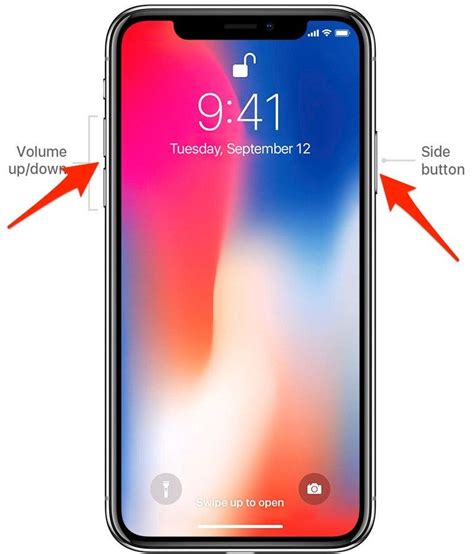 How do I turn on my iPhone with buttons?